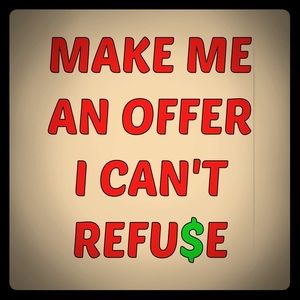 Please Make reasonable offers - They’re welcomed